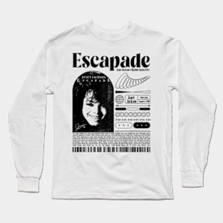 Janet Jackson Escapade Vintage Long Sleeve T-Shirt